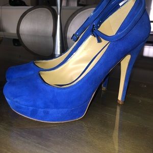 Aldo blue pumps